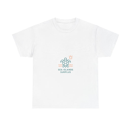 Coastal Turtle Graphic Tee, Beach Style Shirt, Summer Fashion Top, Eco-Friendly Gift, Casual Unisex Apparel